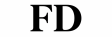 elegant black fd serif monogram